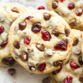 Cranberry Cookies with chocolate chips recipe
