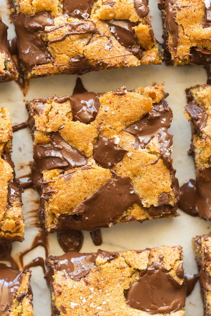 pumpkin blondies