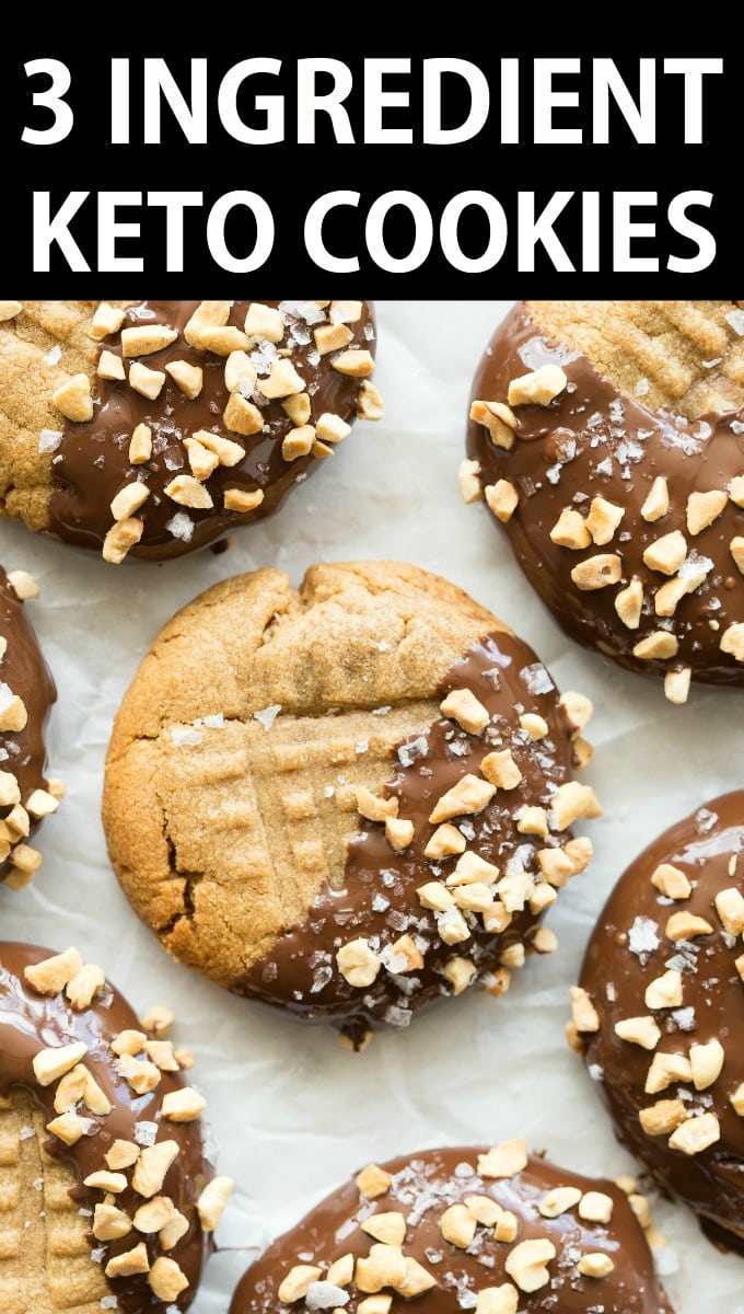 Keto peanut butter cookies recipe