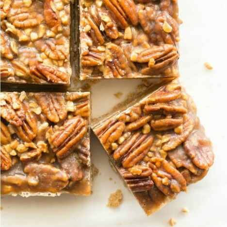 Keto Pecan Pie Bars - The Big Man's World