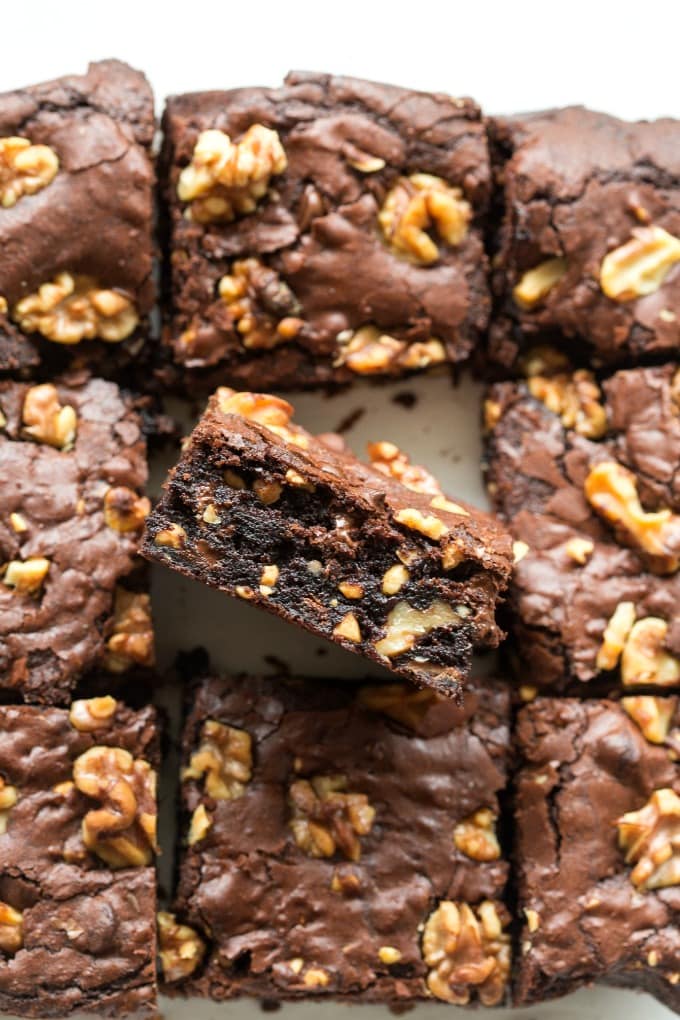 Keto Chocolate Walnut Brownies Recipe