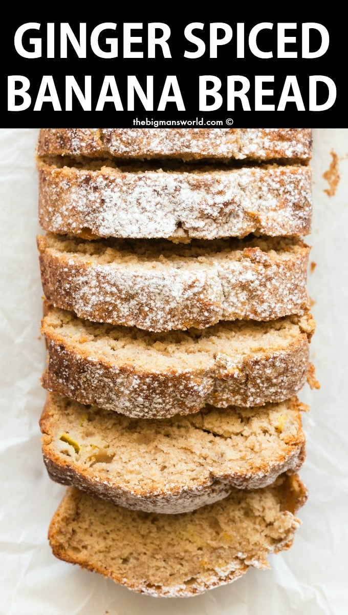 Paleo Vegan Gingerbread Banana Bread Recipe