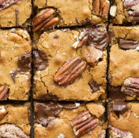 Easy Pecan Blondies
