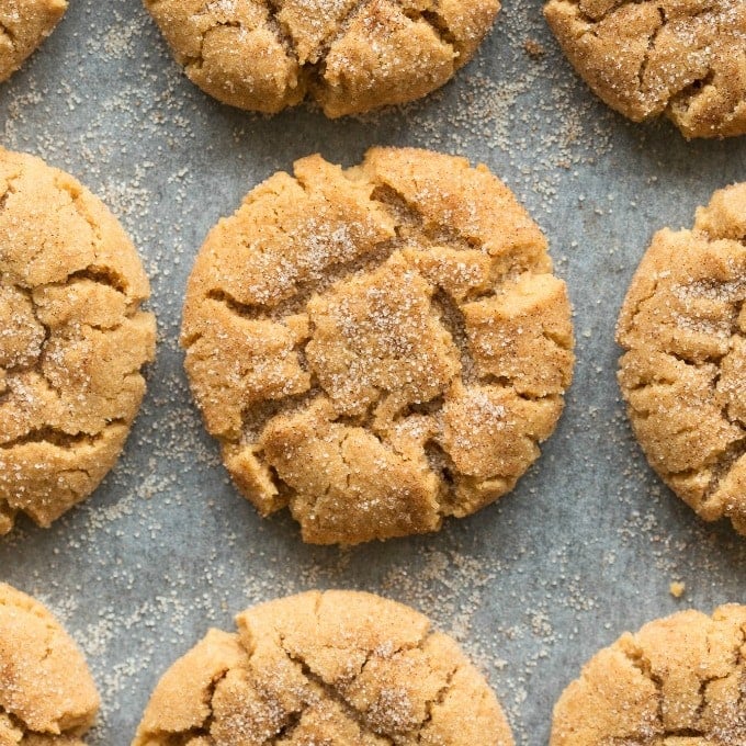Snickerdoodle Cookies {Keto, Paleo, Vegan}