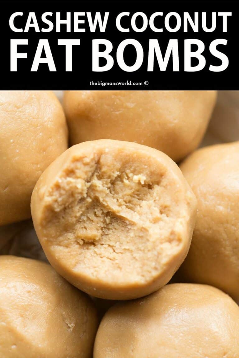 Cashew Butter Balls The Big Man's World