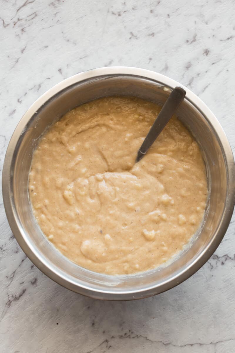 banana bread batter