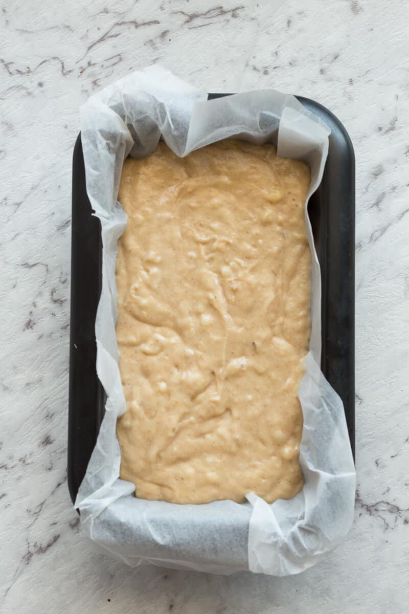 banana bread batter