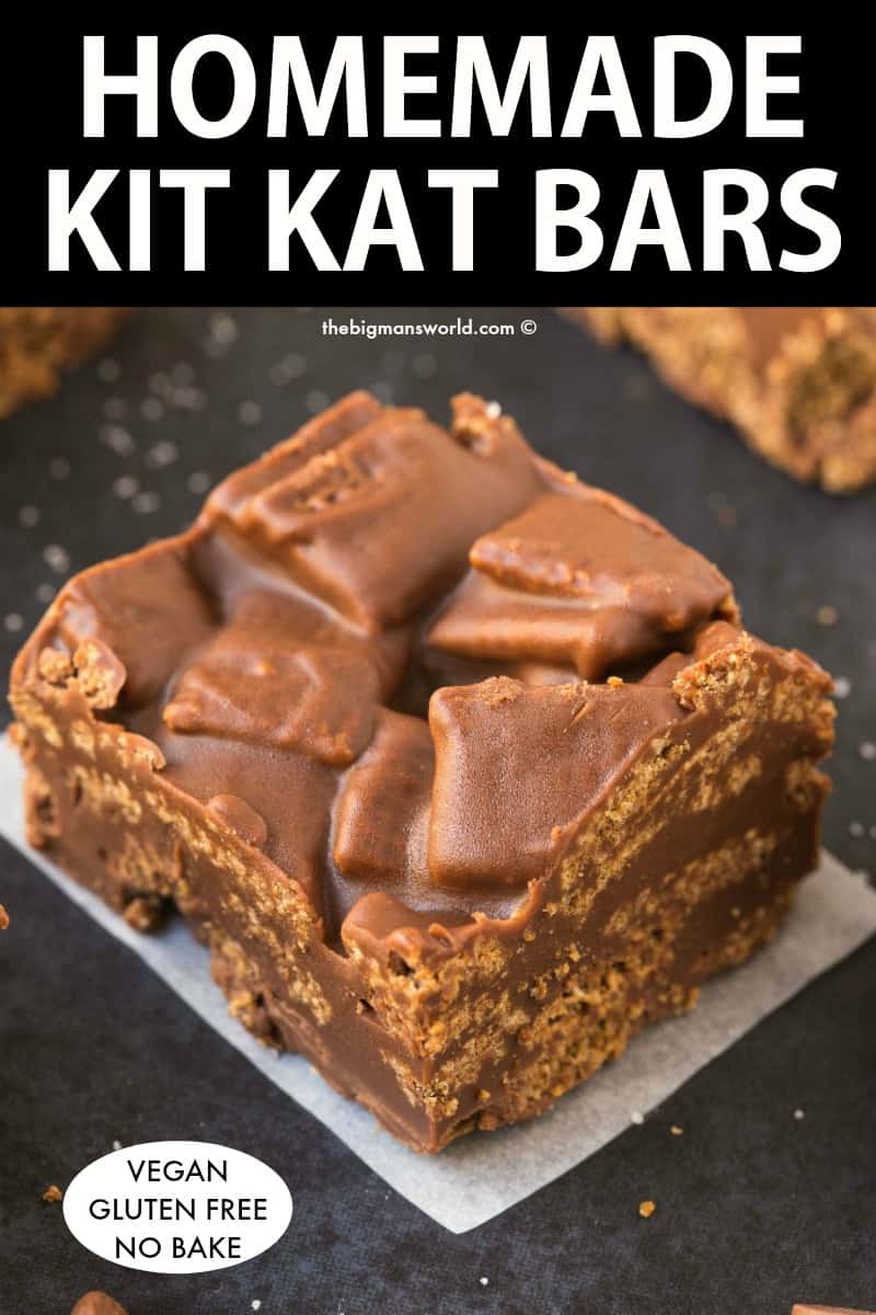 Homemade Kit Kat Just 5 Ingredients The Big Man S World