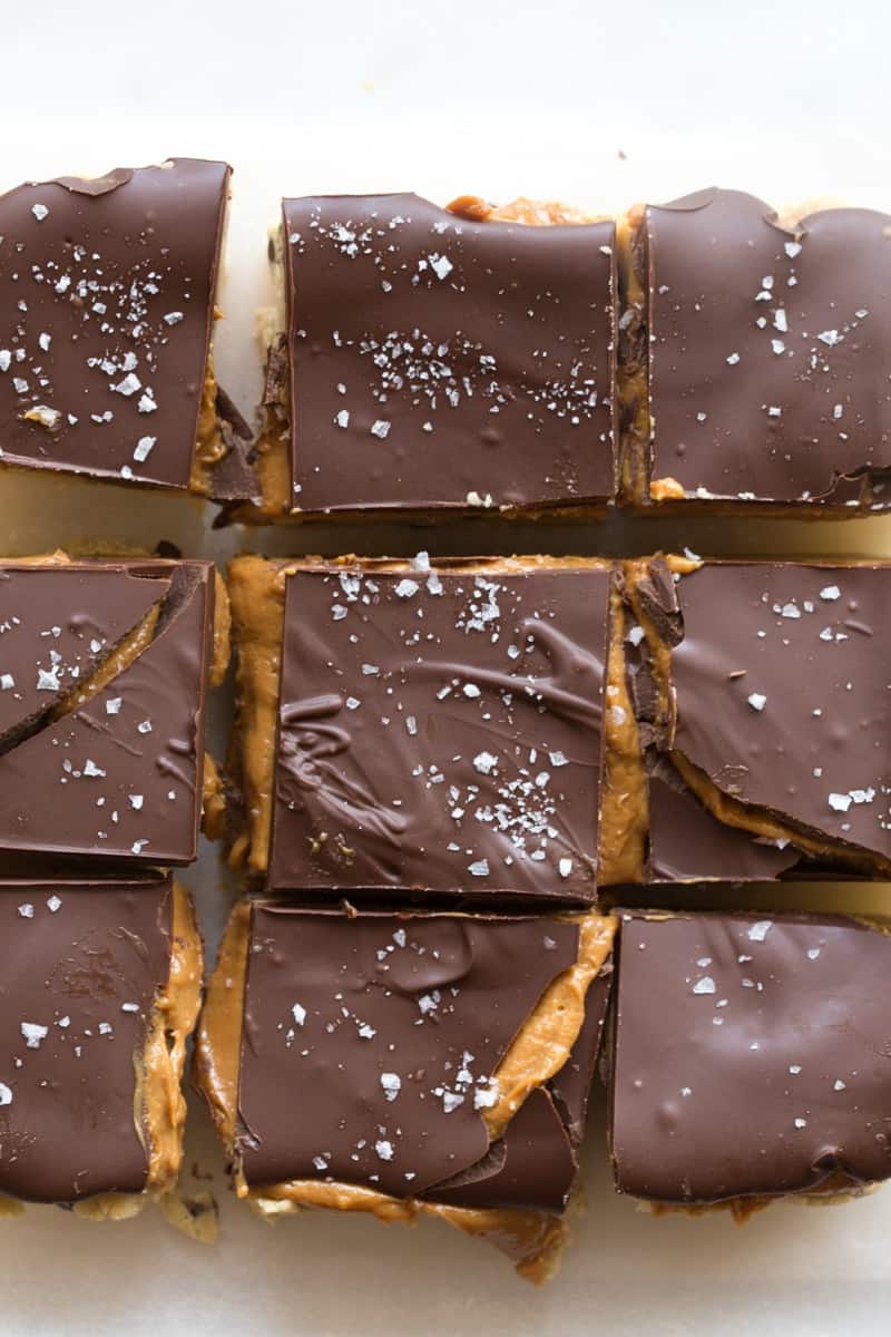 Keto Caramel Slice