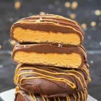 Keto Chocolate Peanut Butter No Bake Cookies