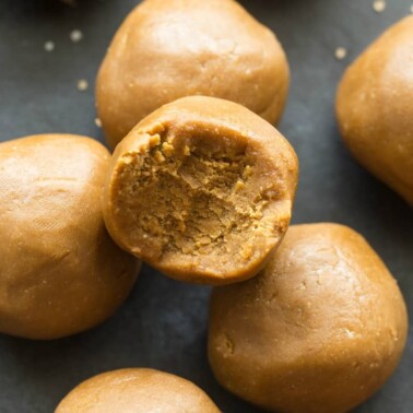 3 ingredient sunbutter fat bombs