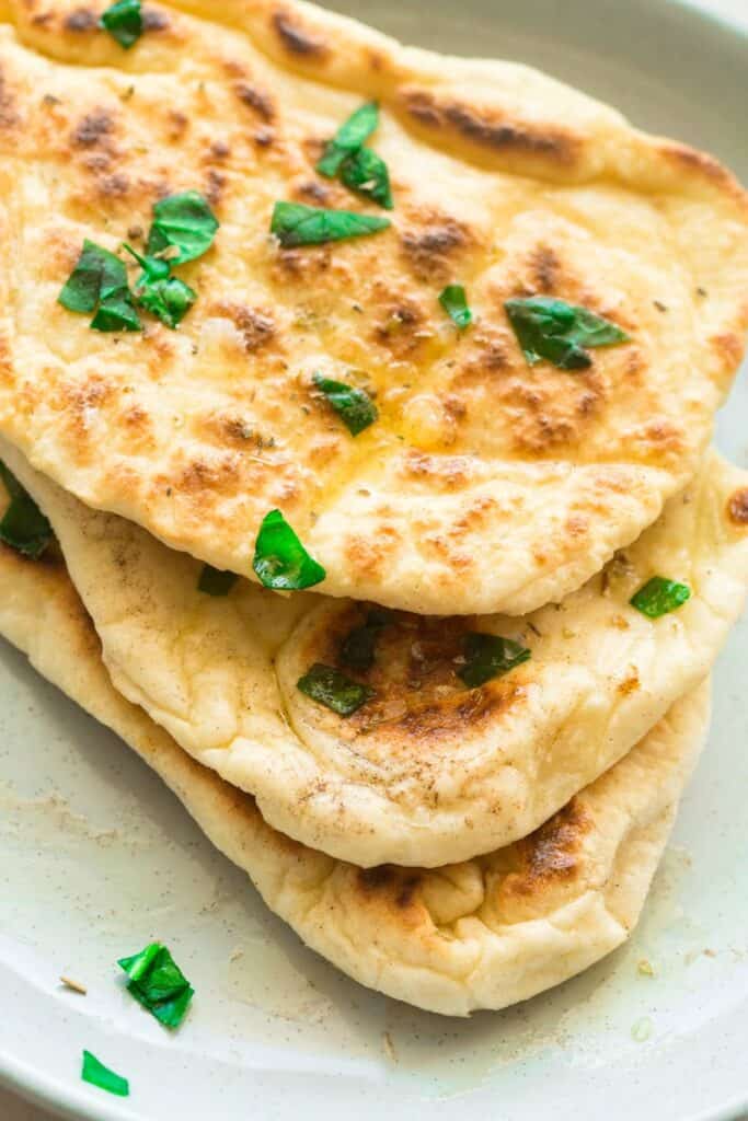 2 Ingredient Dough Naan (No Yeast!) - The Big Man's World