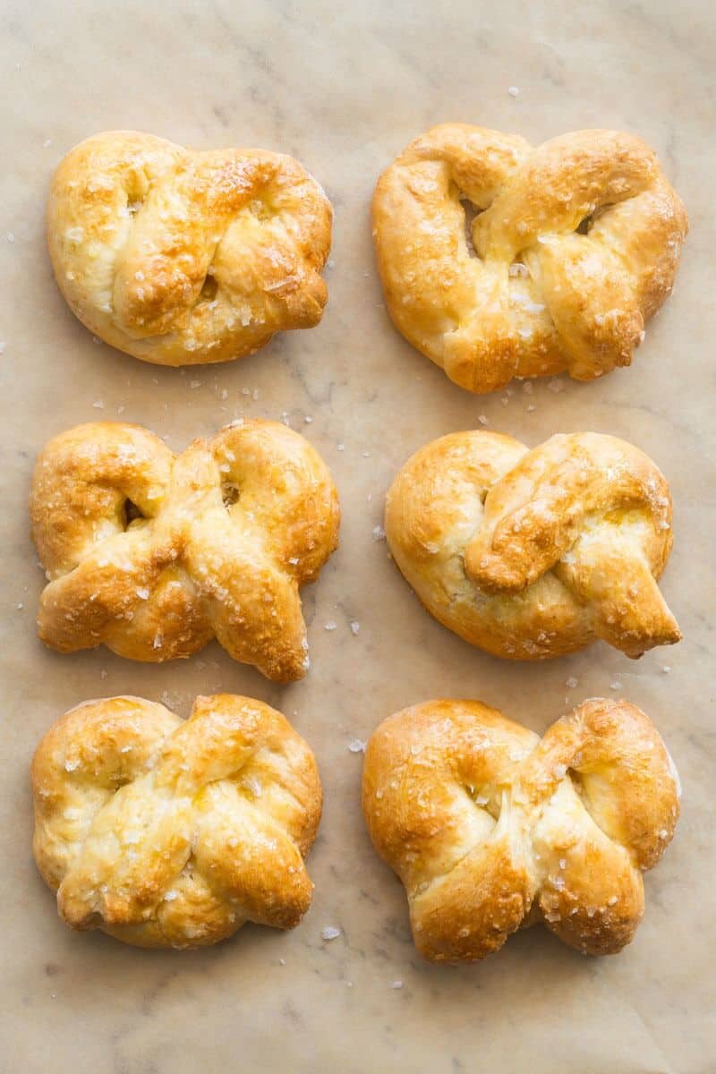 2 ingredient dough soft pretzels