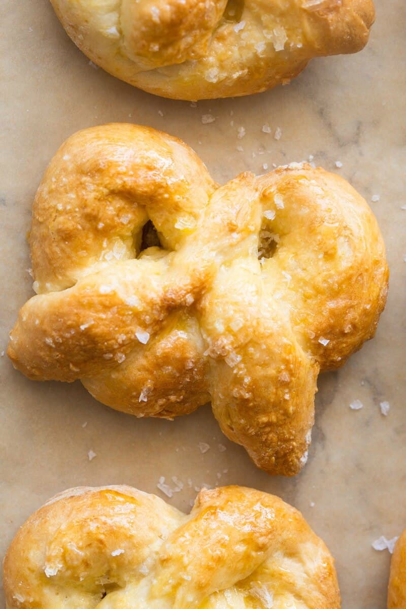 vegan gluten free soft pretzels