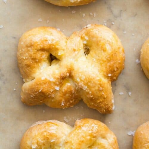 two ingredient dough soft pretzels