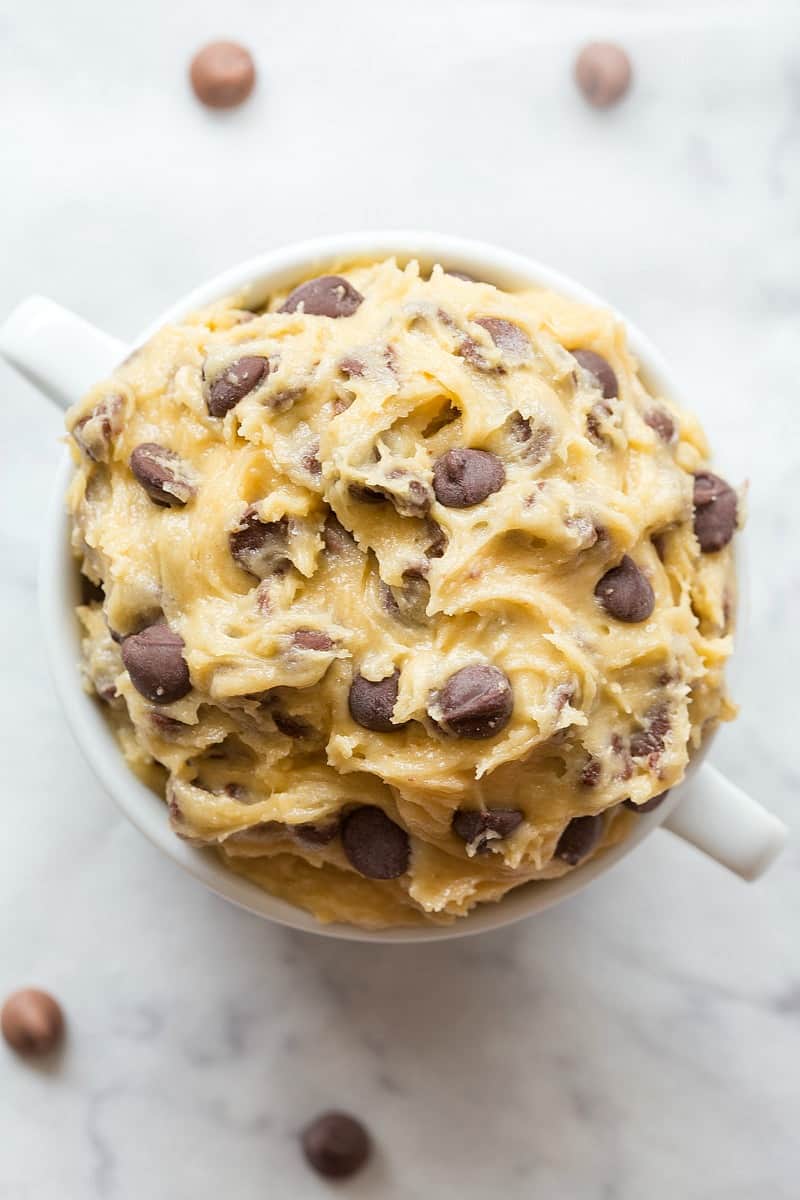 Easy Edible Cookie Dough {Gluten-Free Recipe!} - FeelGoodFoodie