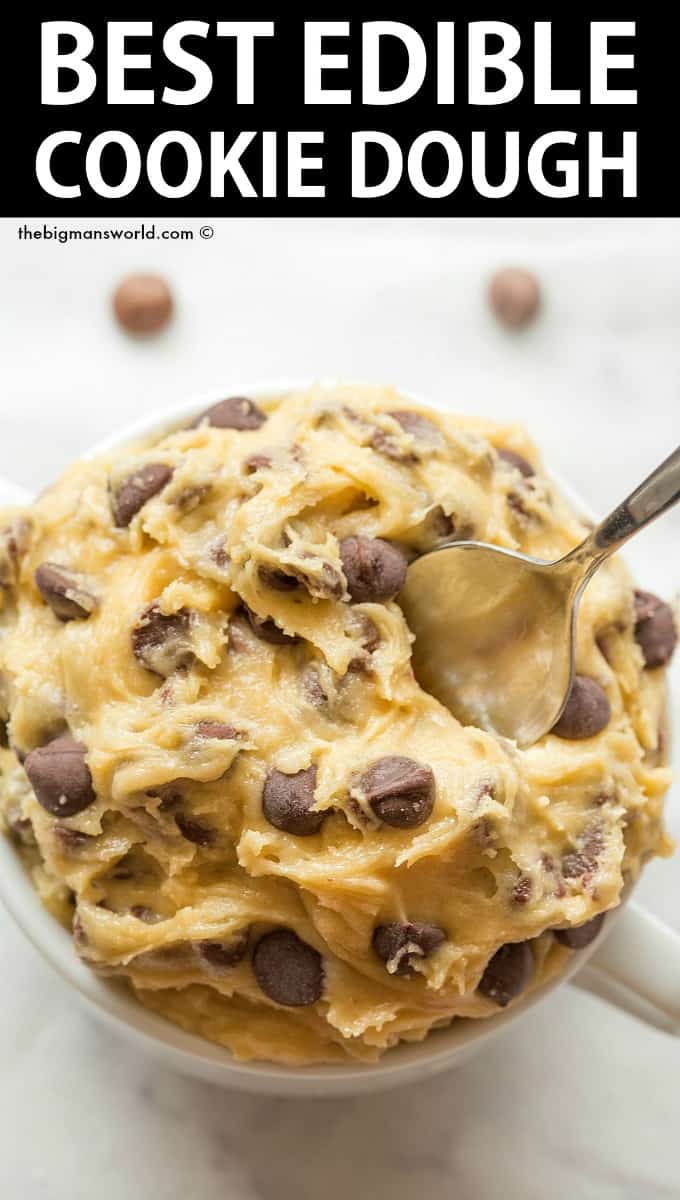 Edible cookie dough