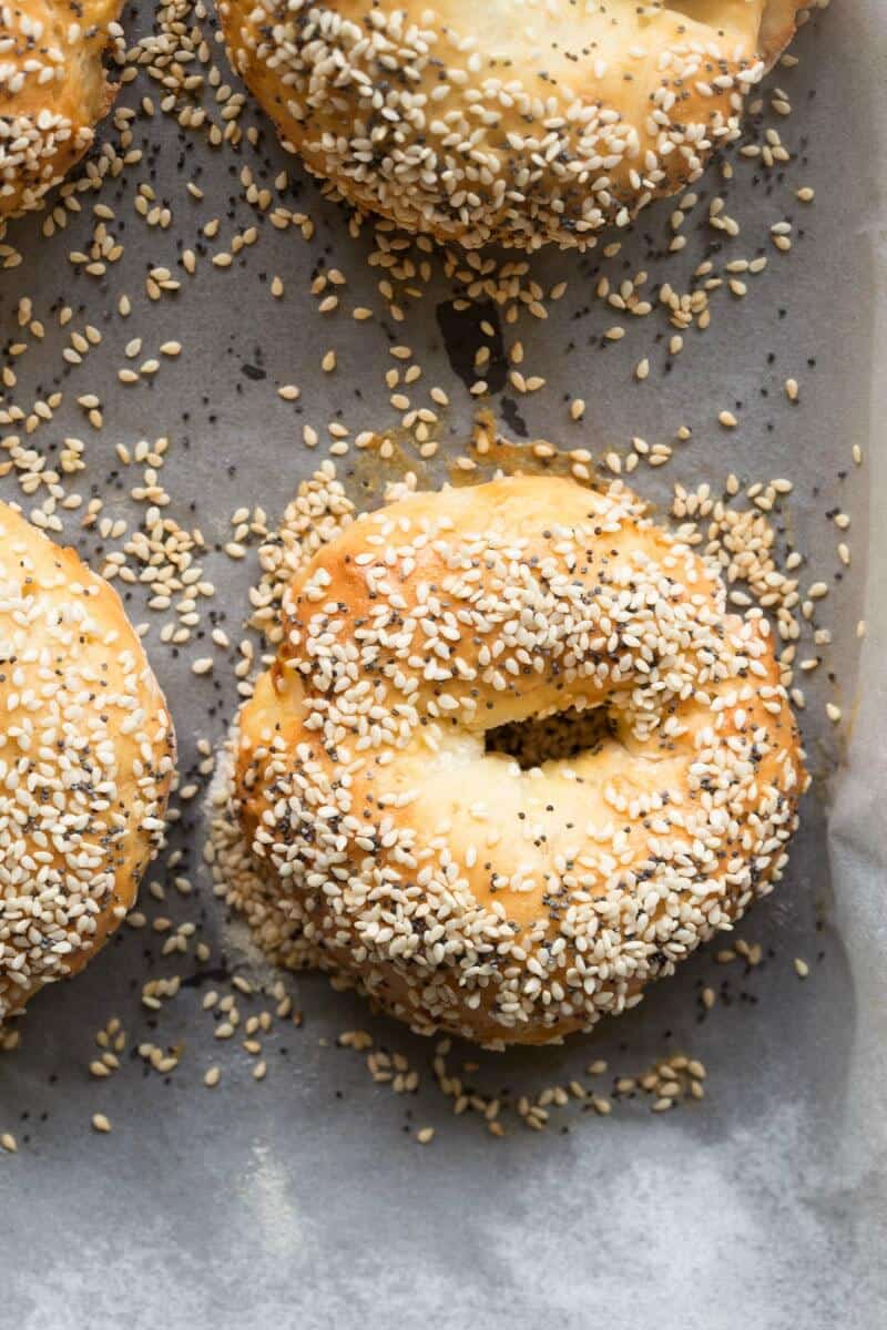 Easy homemade bagels