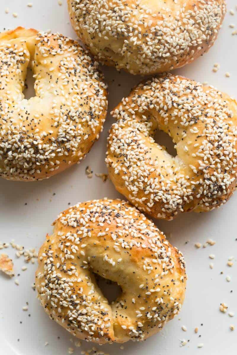 2 Ingredient Dough Bagels