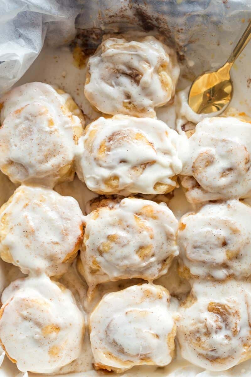 cinnamon rolls without yeast