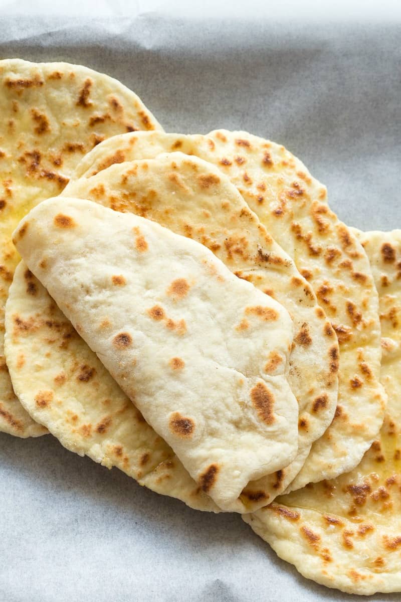 Easy Flat Bread No Yeast No Yeast Bread Recipe 6 Ingredients NVHJ
