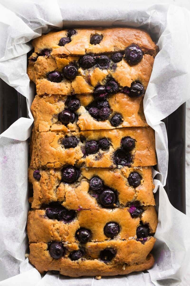 gaffel Disciplinære Skim One Bowl Blueberry Banana Bread (No eggs!) - The Big Man's World ®