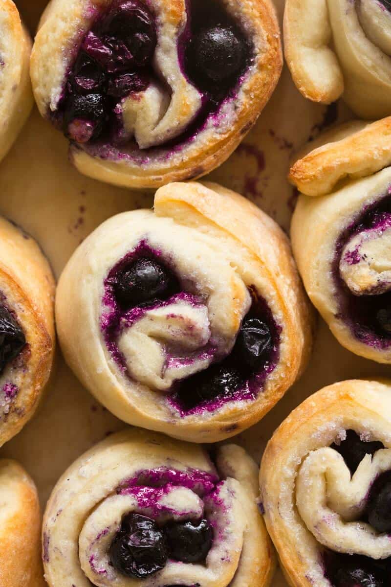 Blueberry Sweet Rolls