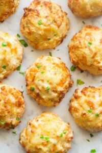 Easy Cheese Drop Biscuits (3 Ingredients!) - The Big Man's World