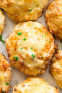 Easy Cheese Drop Biscuits (3 Ingredients!) - The Big Man's World