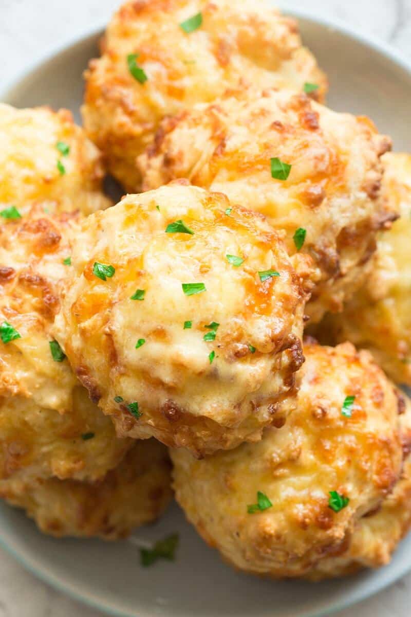 Easy Cheese Drop Biscuits (3 Ingredients!) The Big Man's World