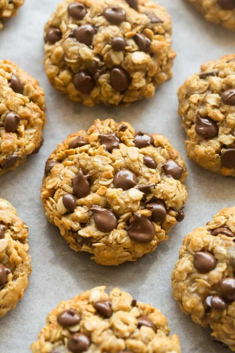 4-Ingredient Peanut Butter Oatmeal Cookies {flourless} - The Big Man's ...