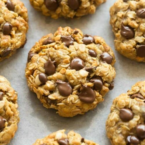 no flour oatmeal peanut butter cookies