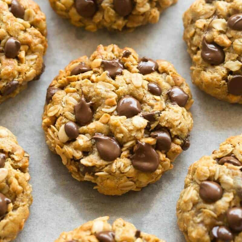 Peanut Butter Oatmeal Cookies (4 Ingredients) - The Big Man's World
