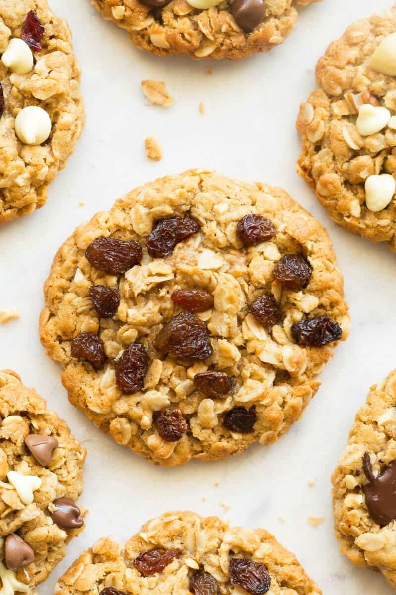 oatmeal raisin oatmeal cookies