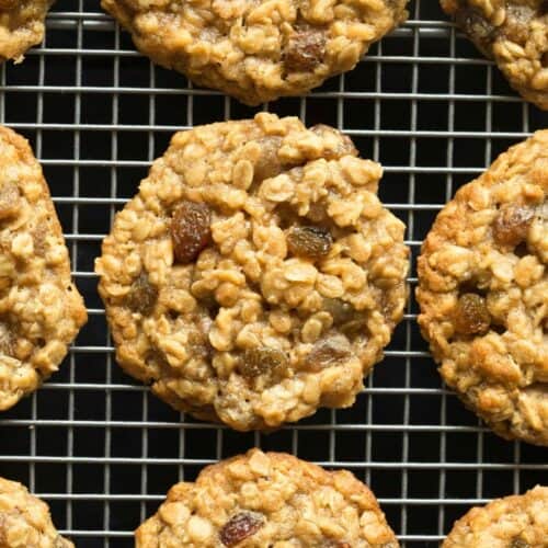 4Ingredient Healthy Oatmeal Raisin Cookies The Big Man's World