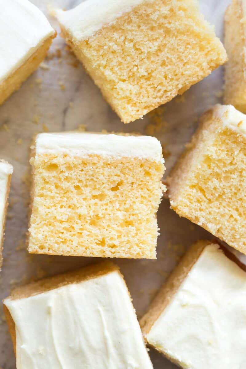 EASY VANILLA SPONGE CAKE - Butter with a Side of Bread