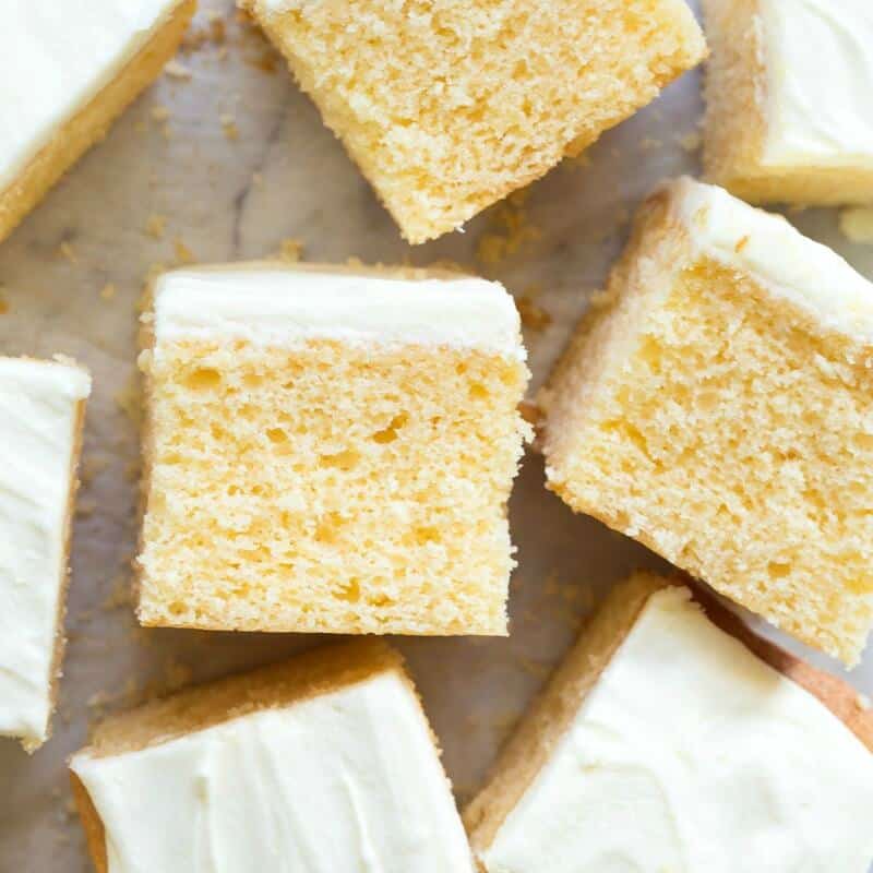 Air Fryer Vanilla Cake Recipe