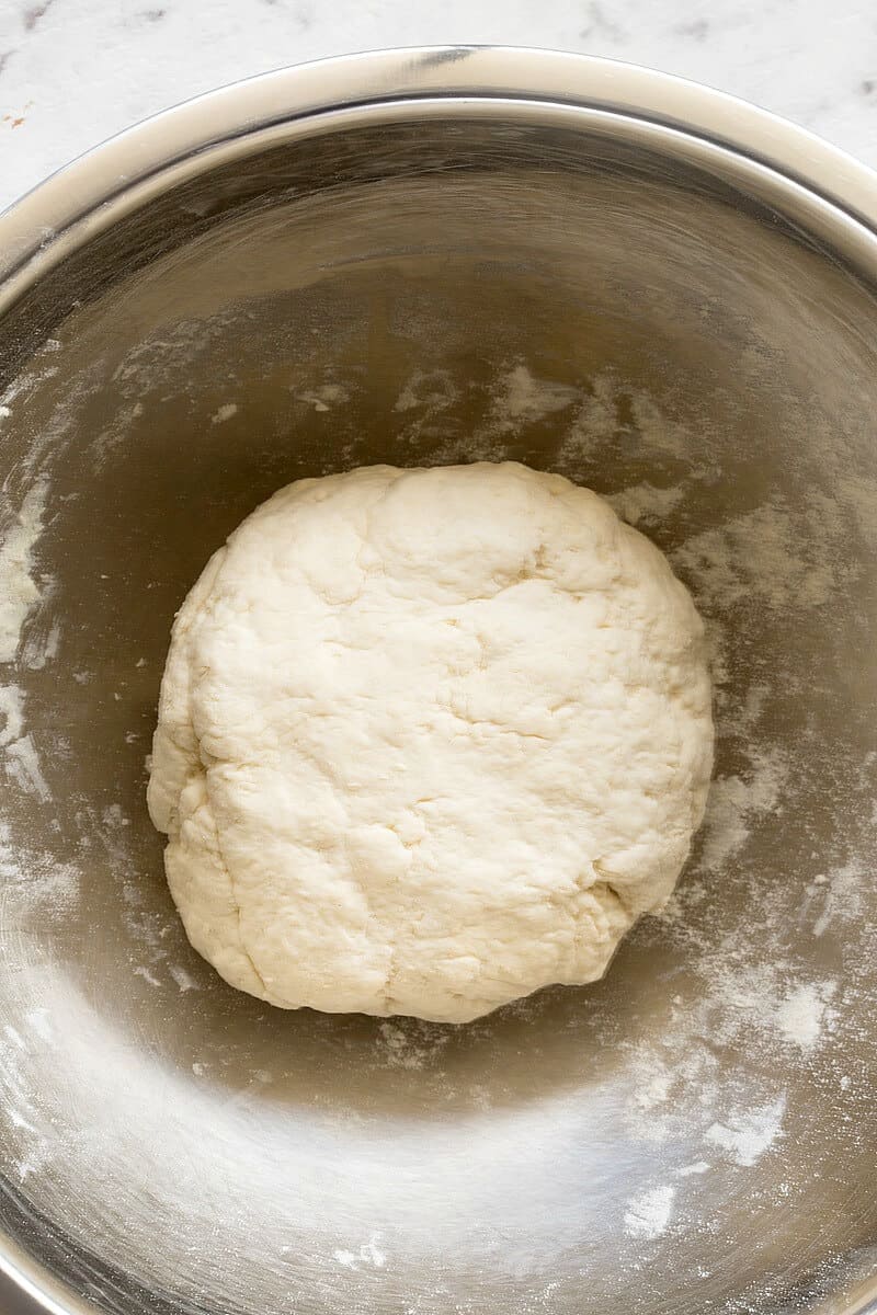 Greek yogurt dough.