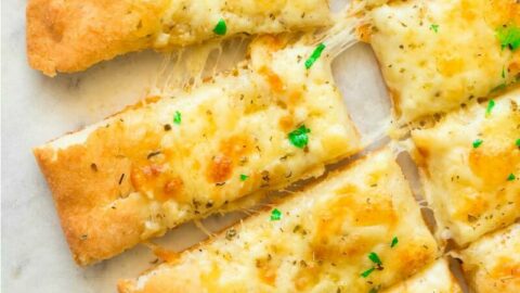 Cheesy Garlic Breadsticks No Yeast The Big Man S World