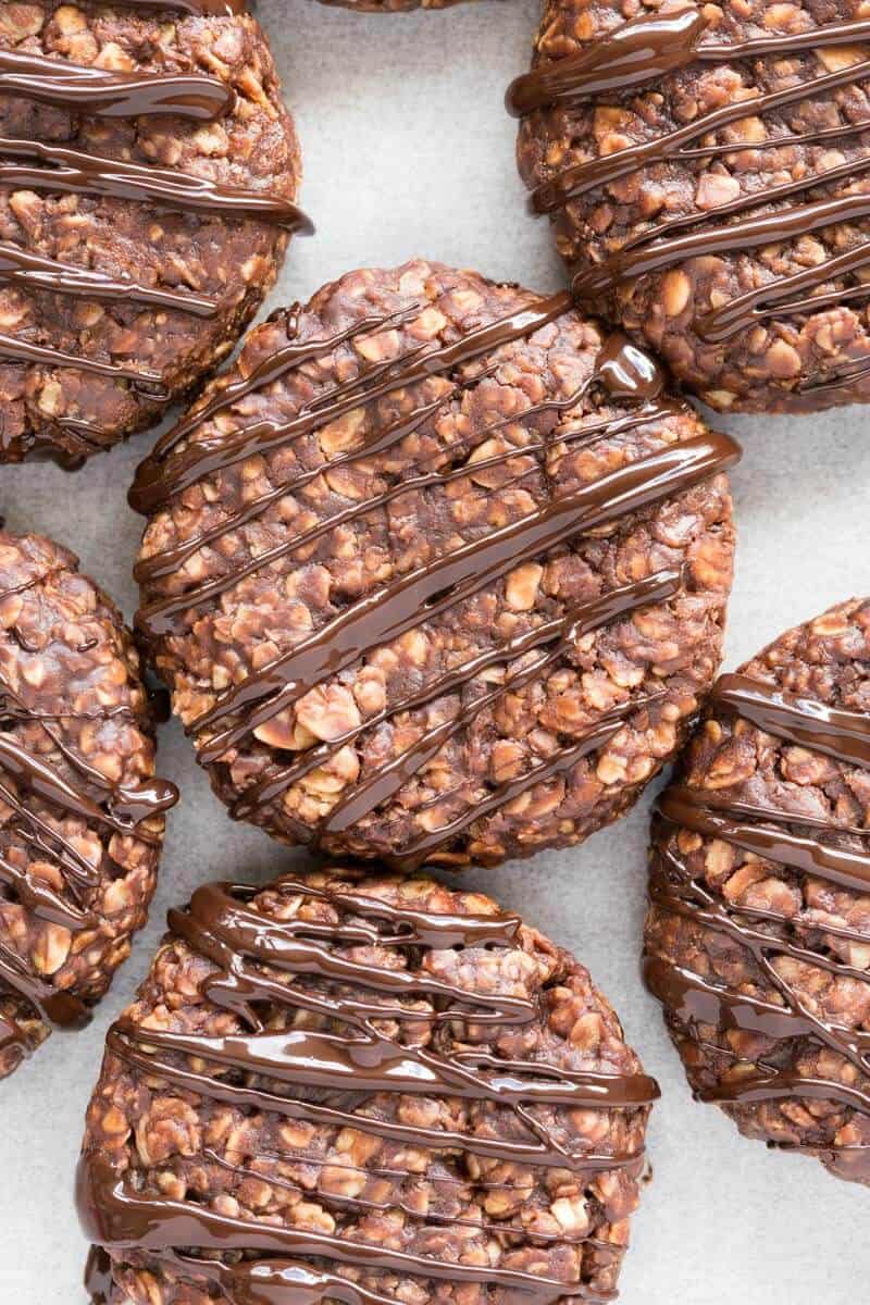 healthy no bake chocolate cookies