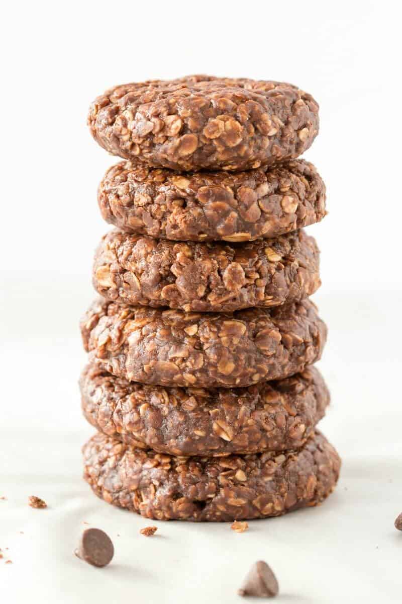 chocolate no bake cookies.