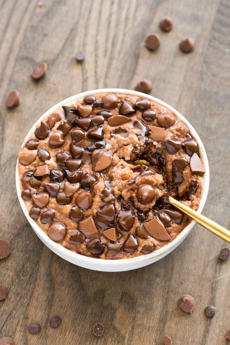 chocolate protein oats