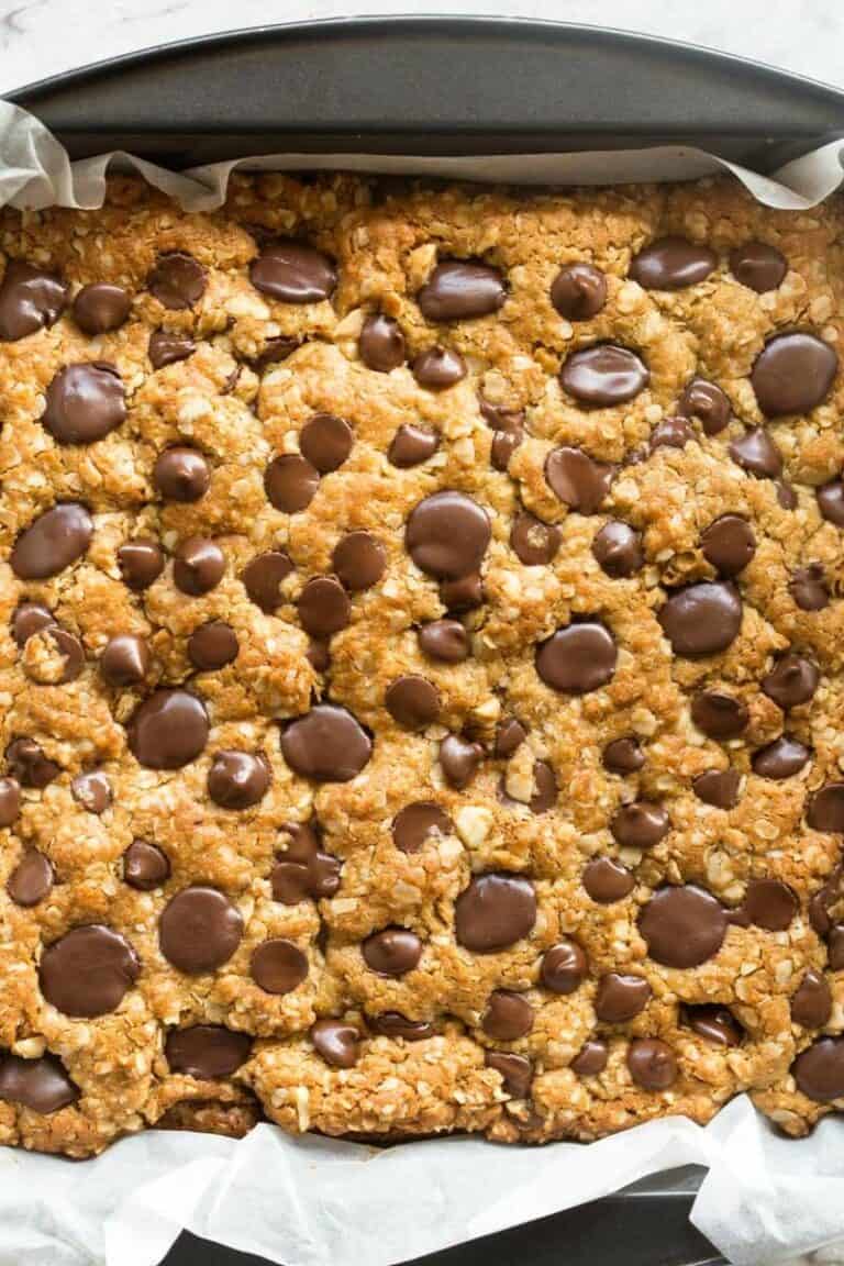 Healthy Oatmeal Cookie Bars (5 Ingredients!) - The Big Man's World
