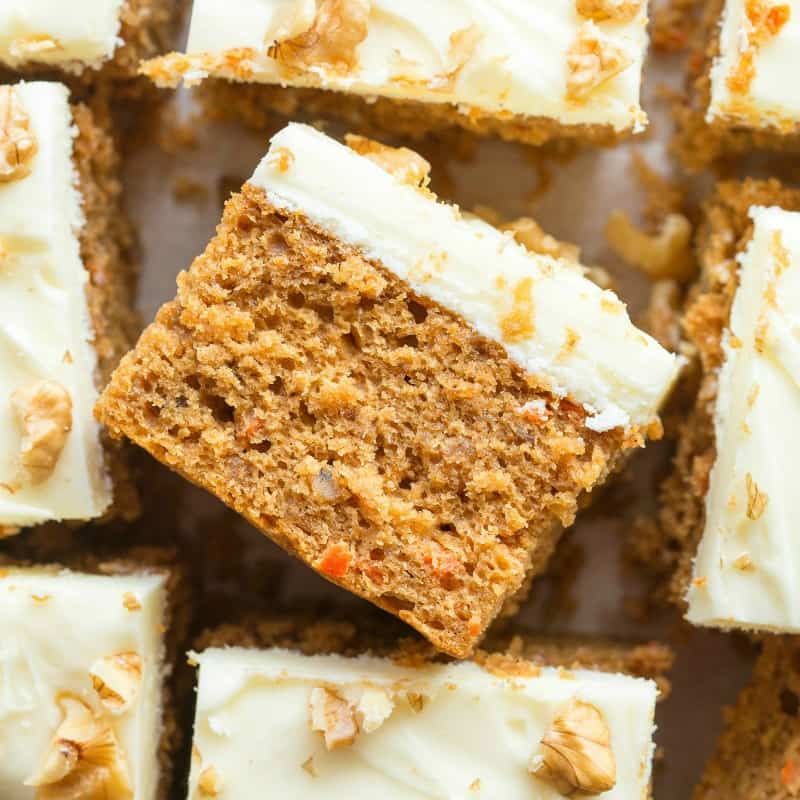 eggless carrot cake