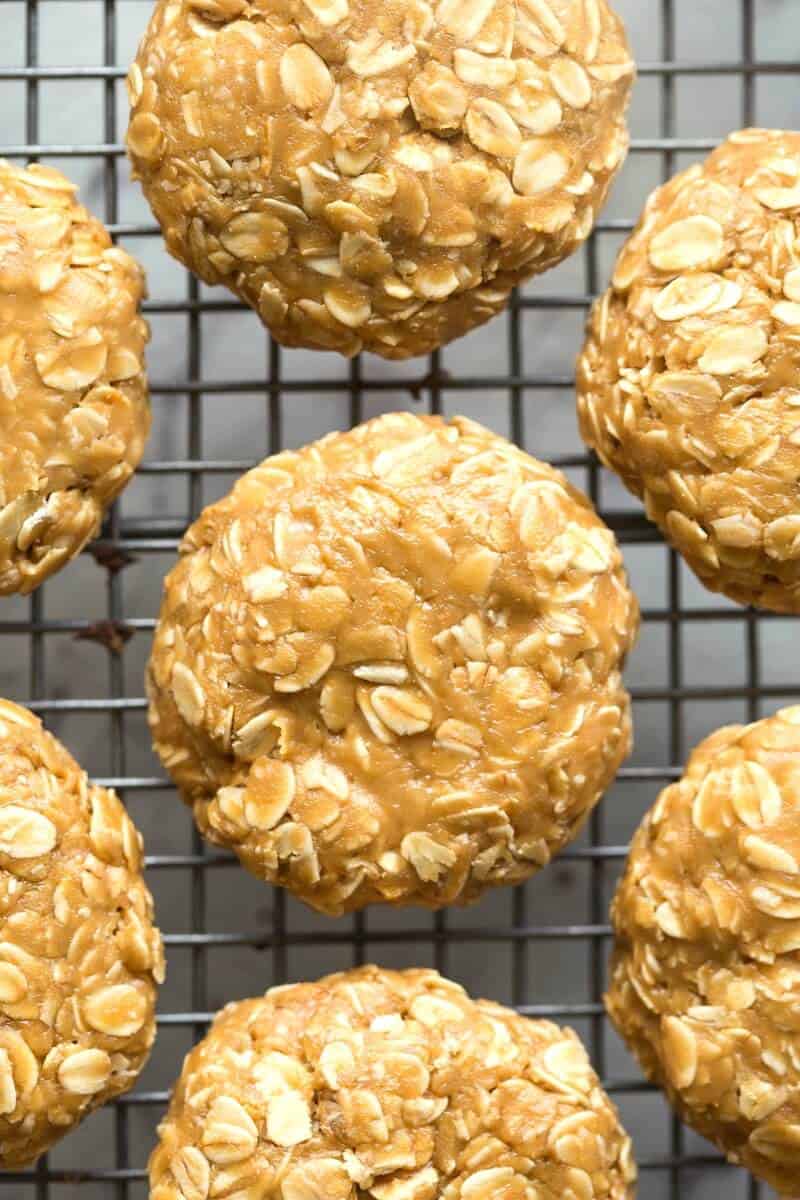 Peanut Butter No Bake Cookies Just 3 Ingredients The Big Man S World