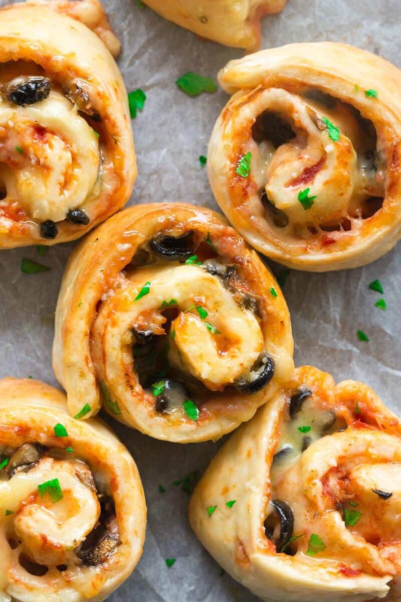 gluten free pizza rolls.