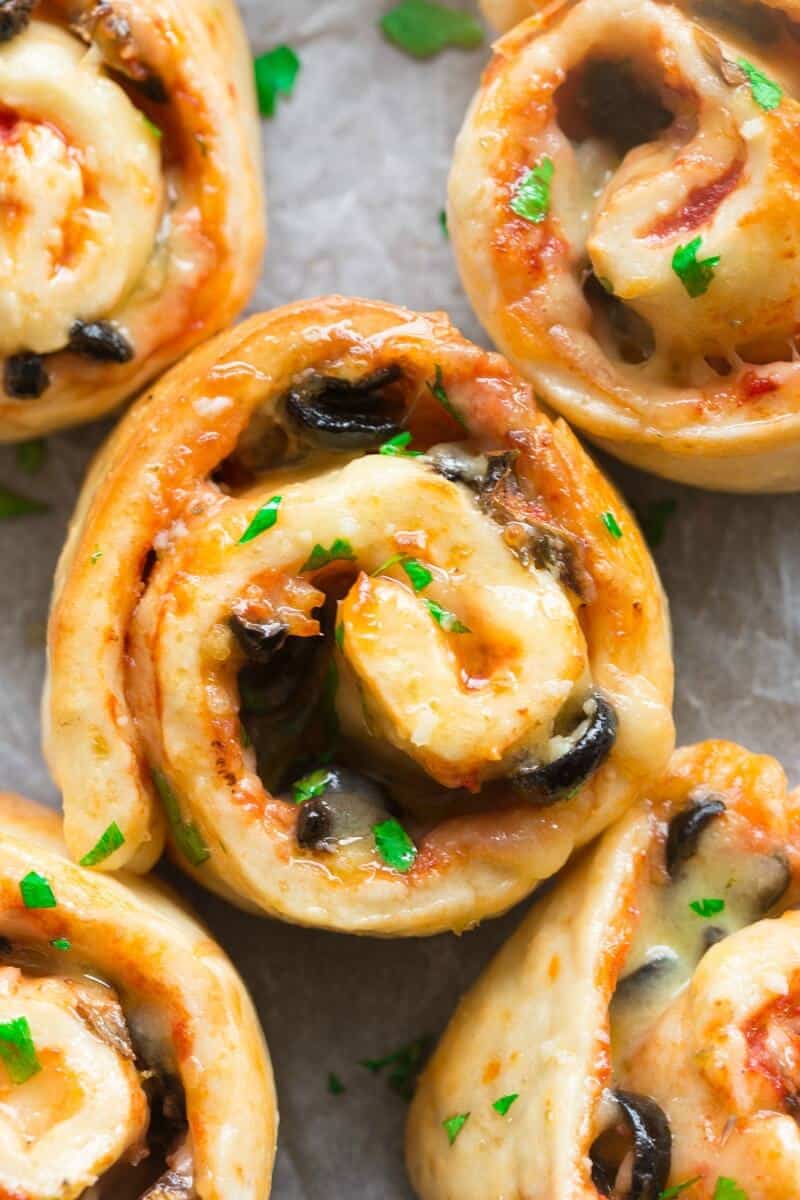 gluten free pizza scrolls.