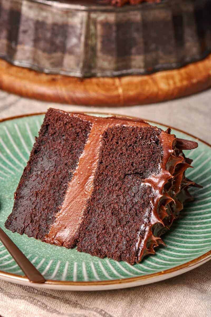 vegan chocolate cake recipe.