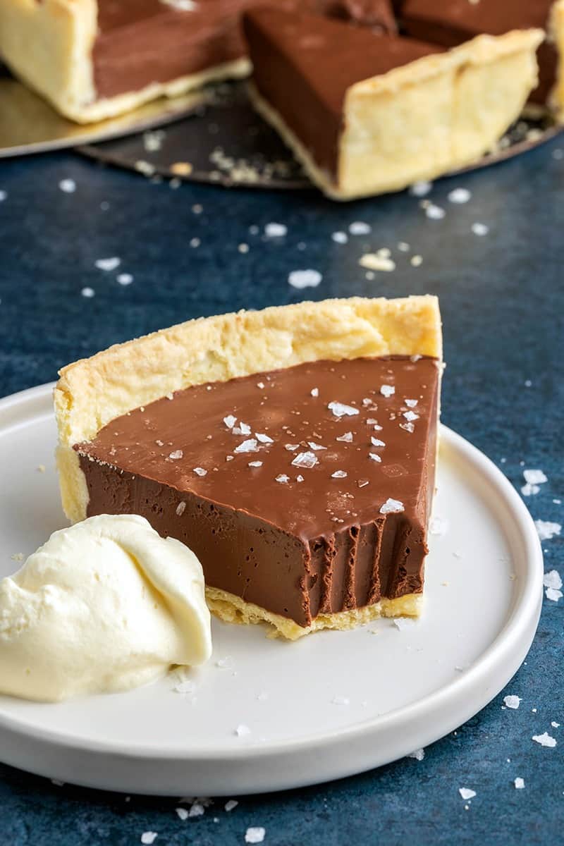 no bake chocolate tart