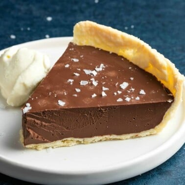 no bake chocolate tart